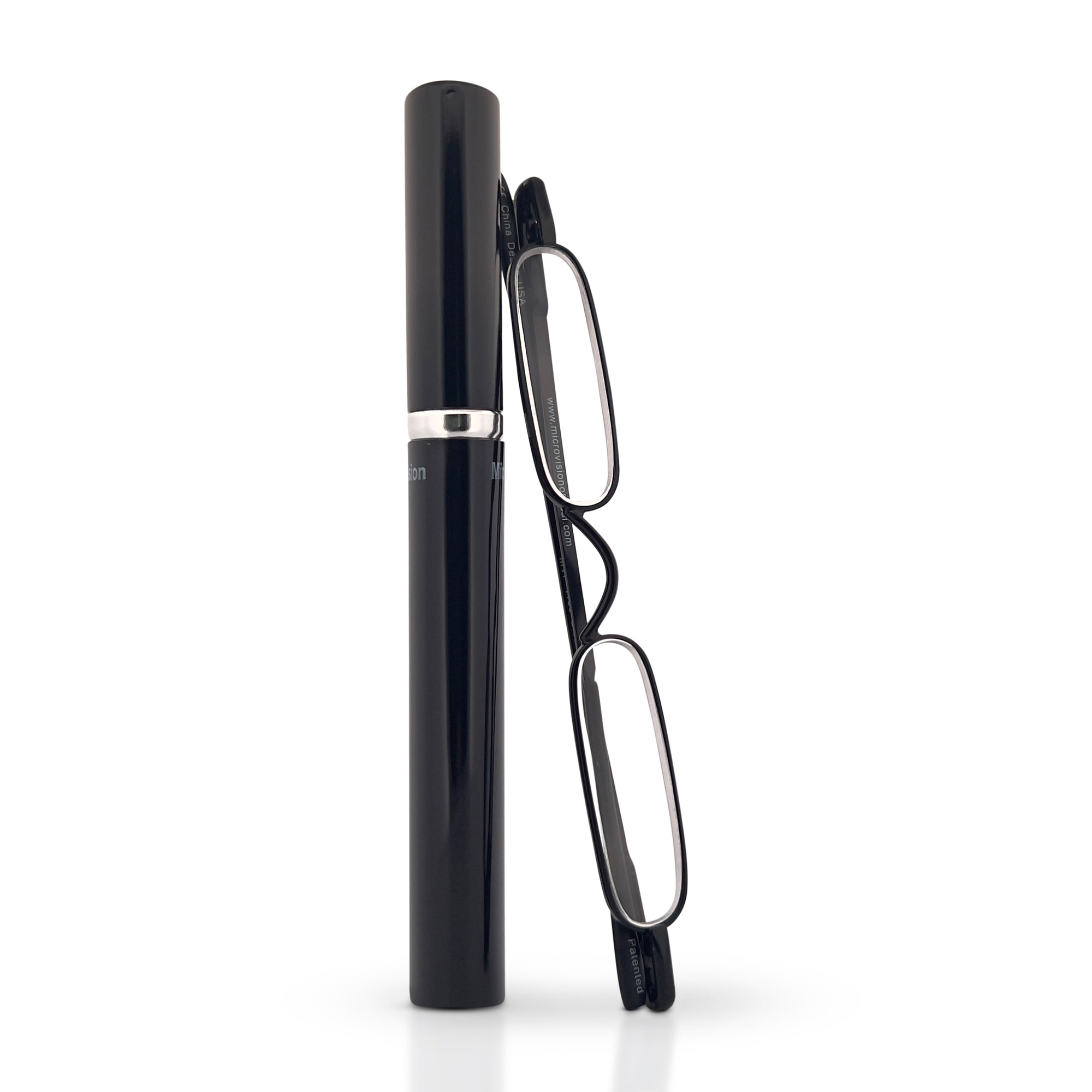 Small Reading Glasses Mini Tube Reader – MicroVision Optical